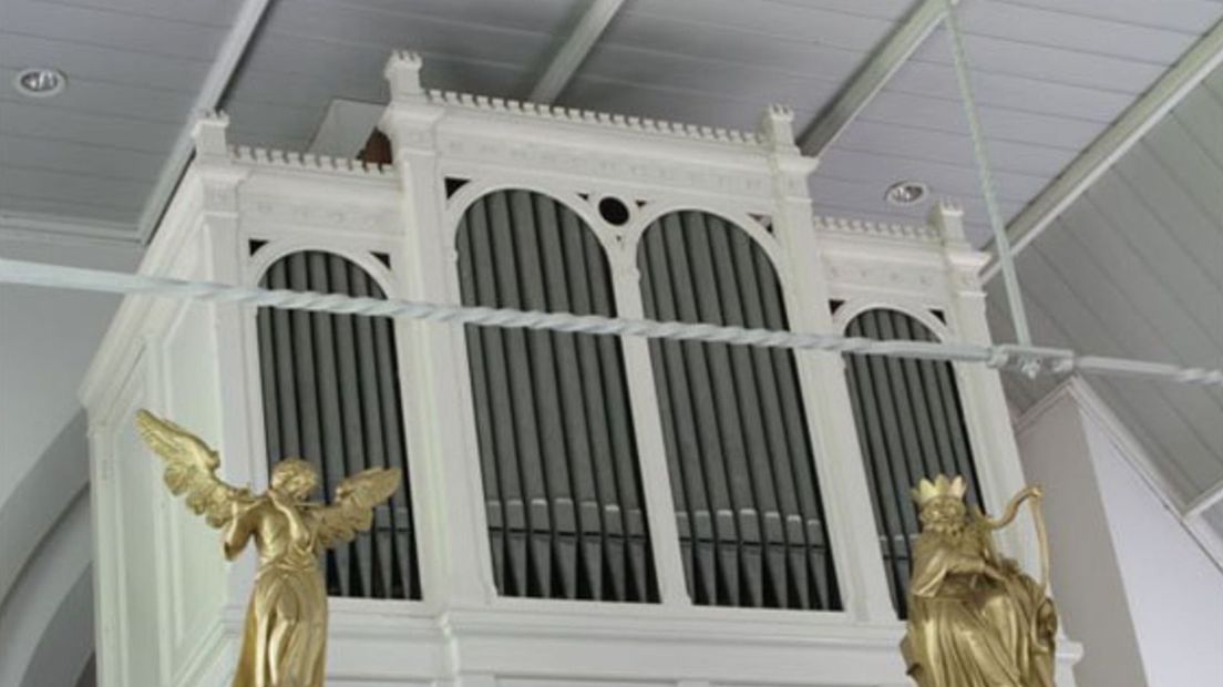 Het Sauer-orgel in Oostkapelle
