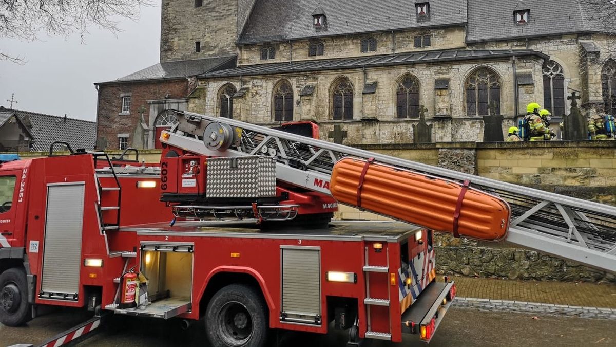 Sein brandmeester voor brand in kerk Noorbeek