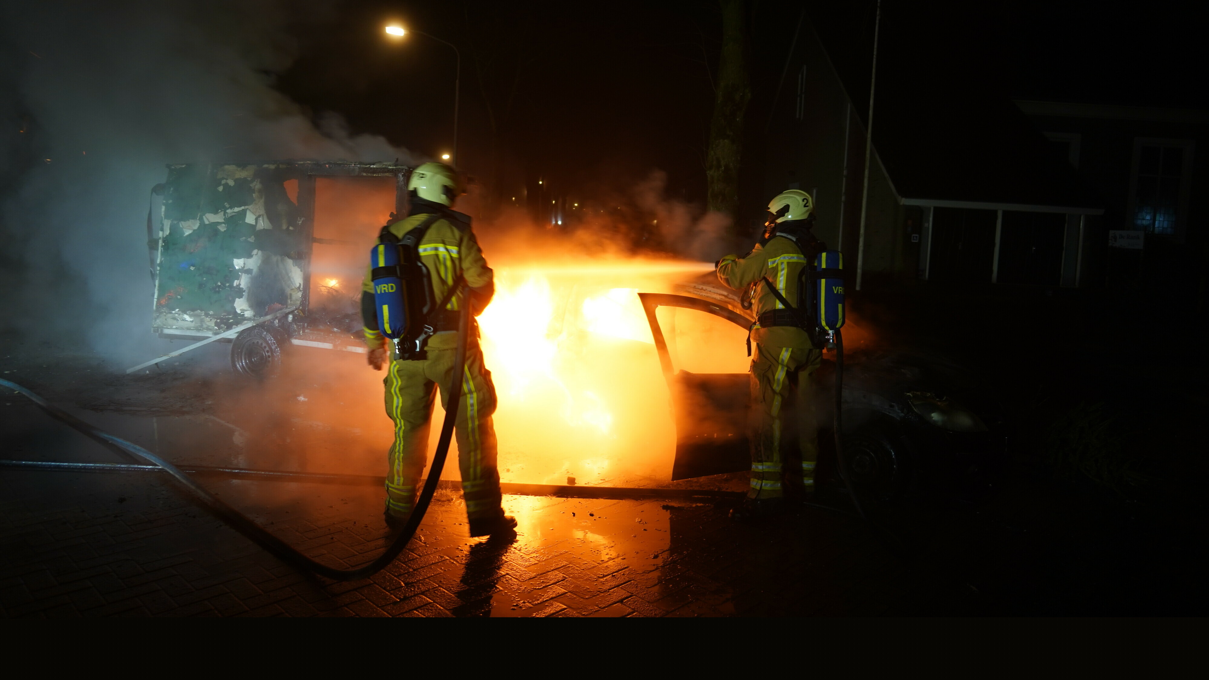 Opnieuw auto in brand gestoken in Smilde