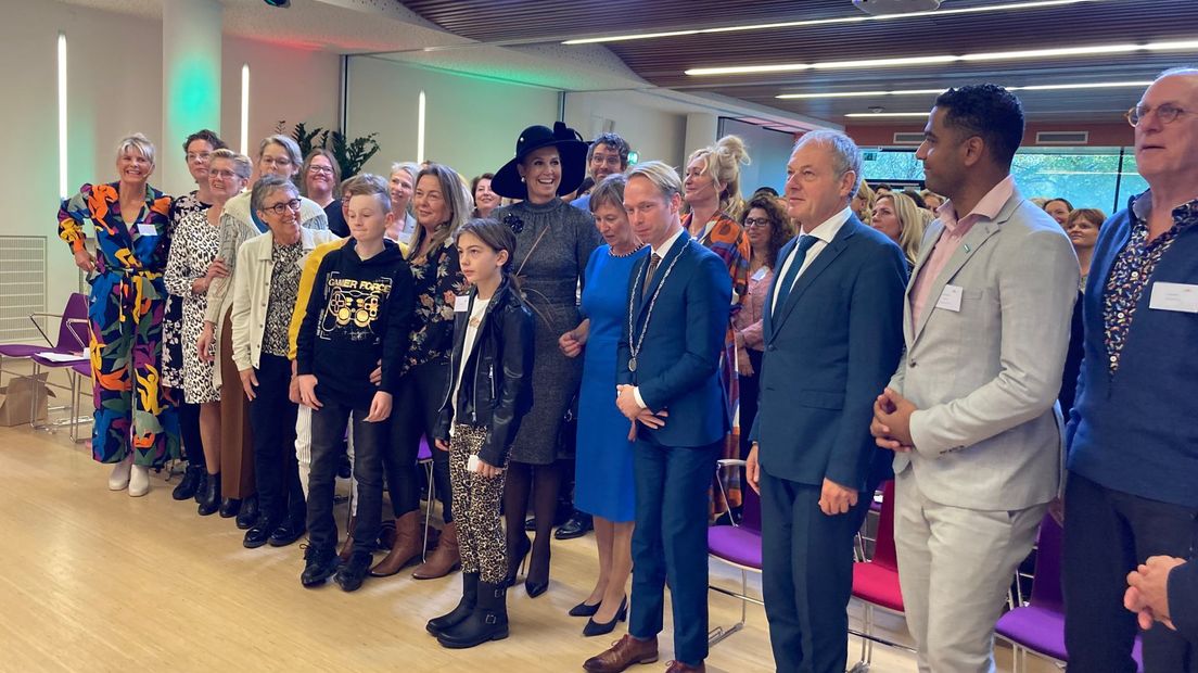 Koningin Máxima bezoekt Home-Start