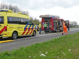 Meerdere gewonden bij ongeluk op A37 bij Hoogeveen