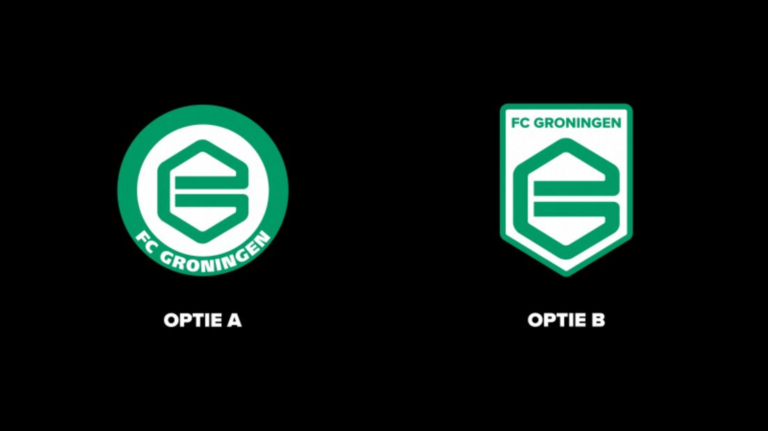 Optie A is het logo van voorgaande jaren, optie B het logo van Rozema uit 1971