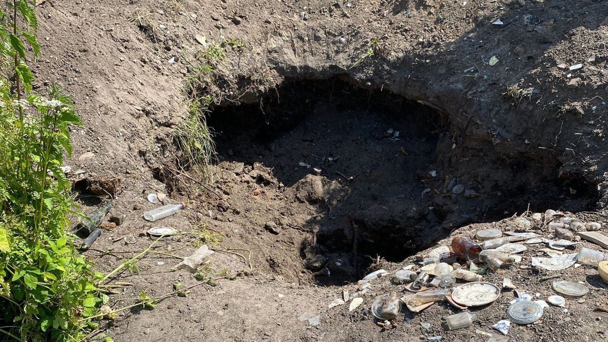 Zoektocht naar nazischat zorgde voor metersdiep gat bij Oud-Vossemeer