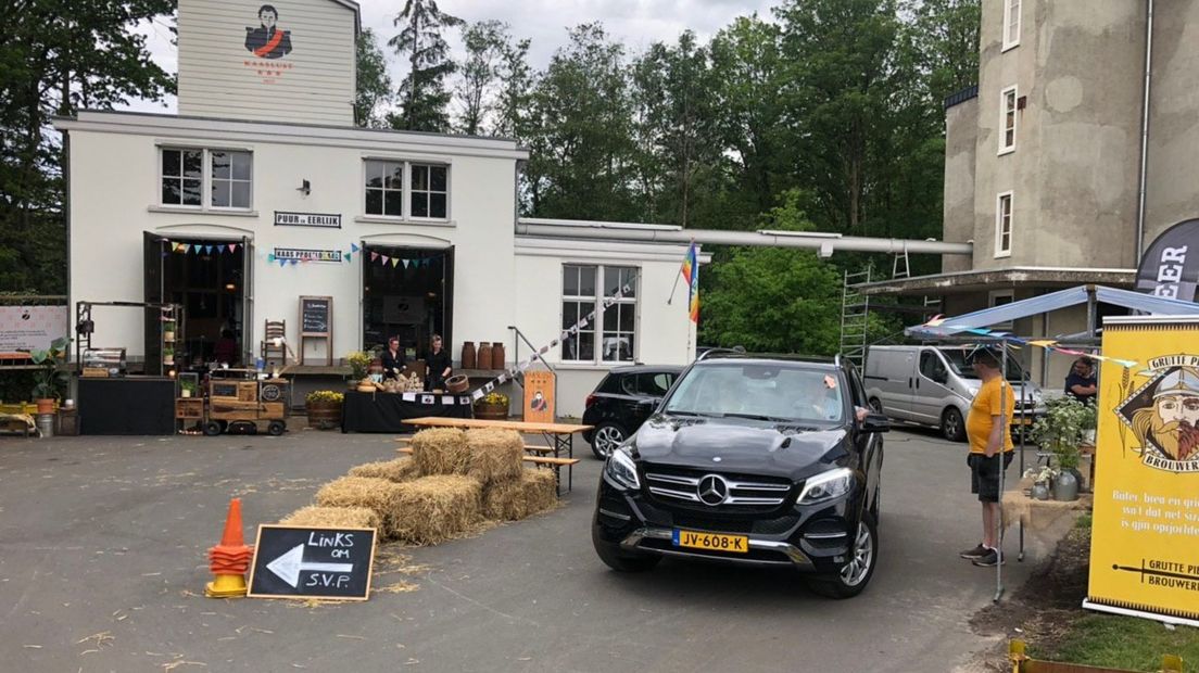 De bier drive-through bij Veenhuizen