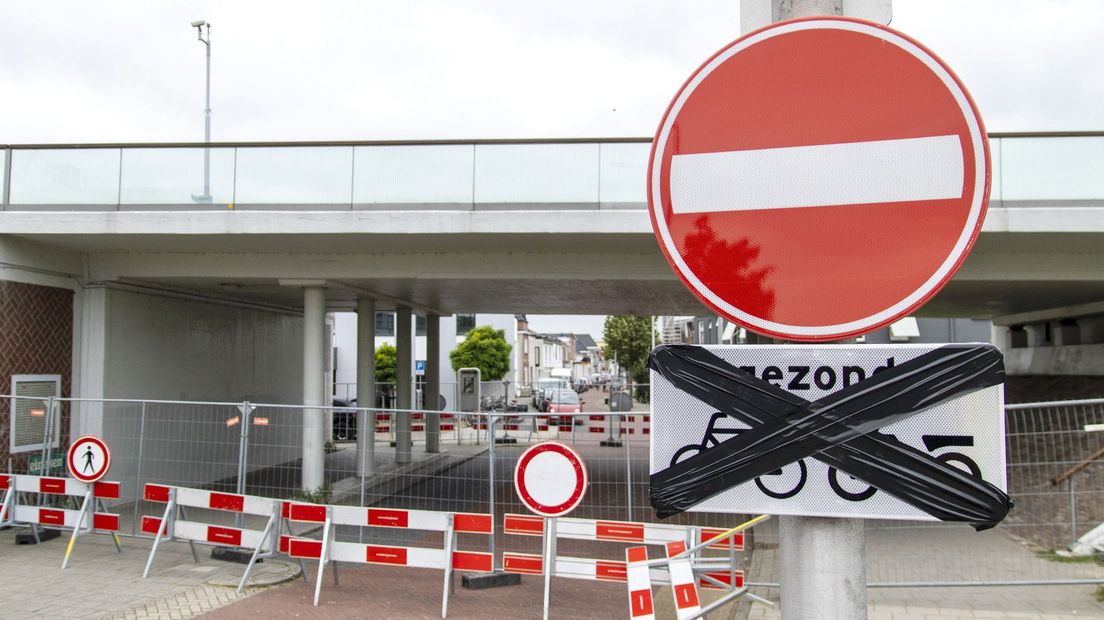 De Koningin Julianabrug in Alphen aan den Rijn