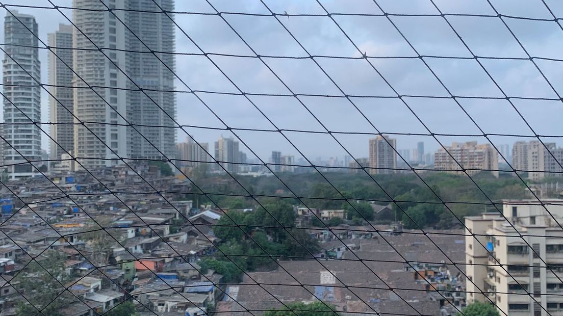 Sloppenwijk in Mumbai