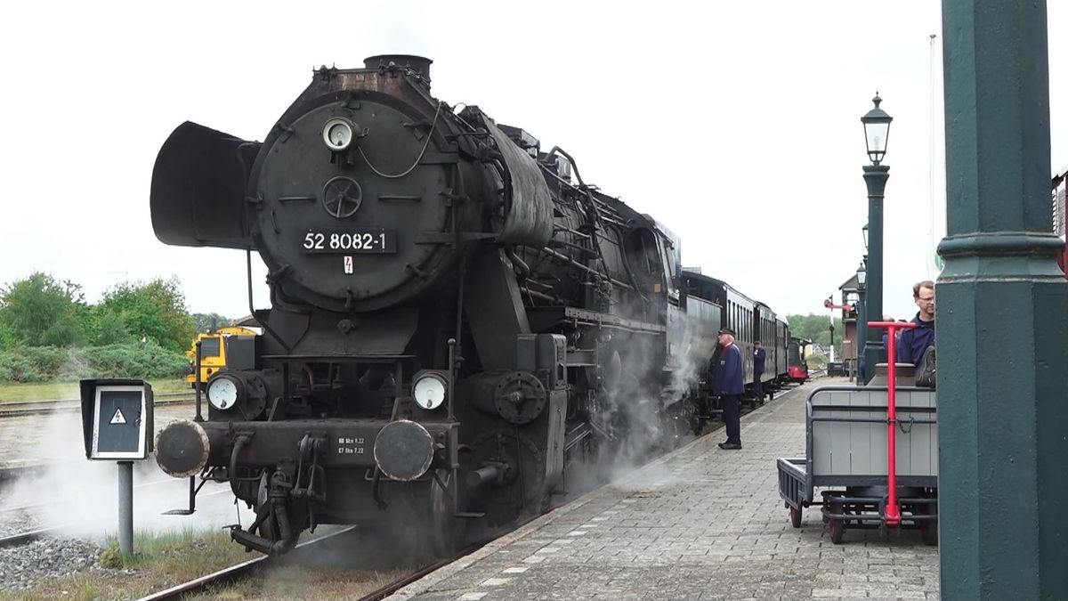 Stoomtreinen terug op het spoor in Oost-Groningen