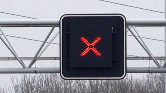 Deel matrixborden werkt niet door stroomstoring bij Rijkswaterstaat