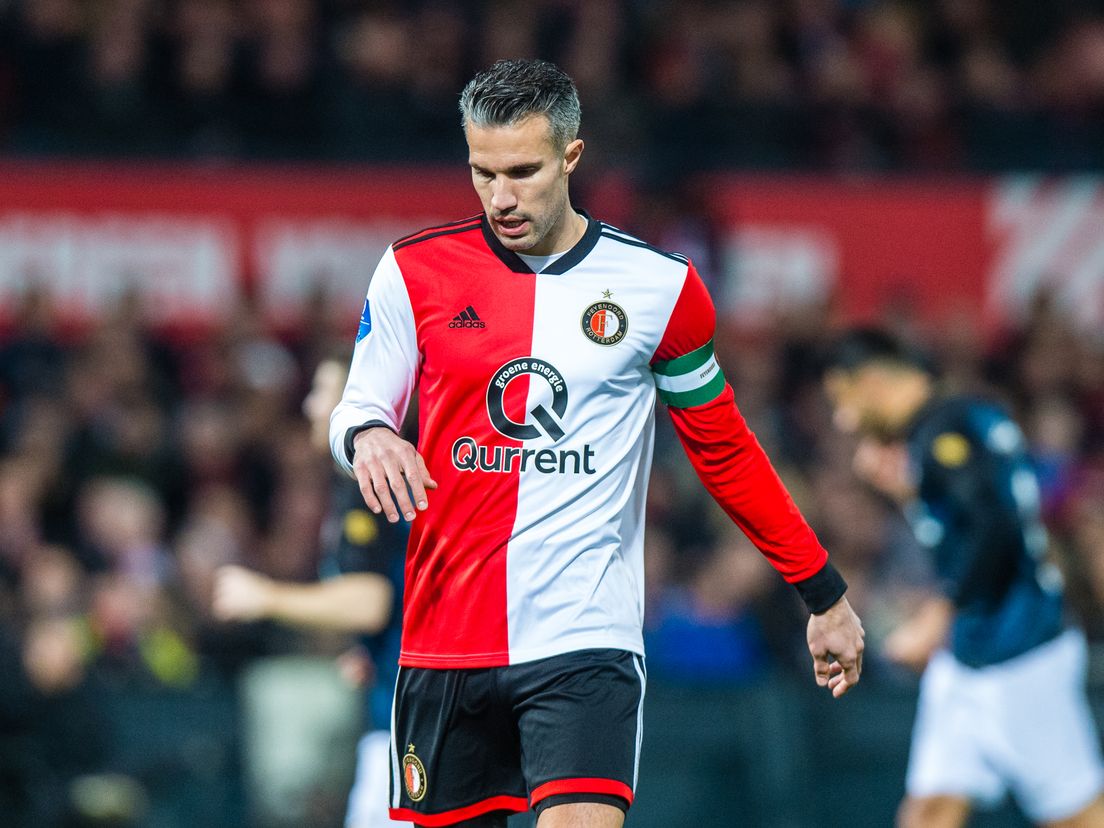 Teleurstelling op het gezicht van Robin van Persie. FOTO Yannick Verhoeven (VK Sportphoto)