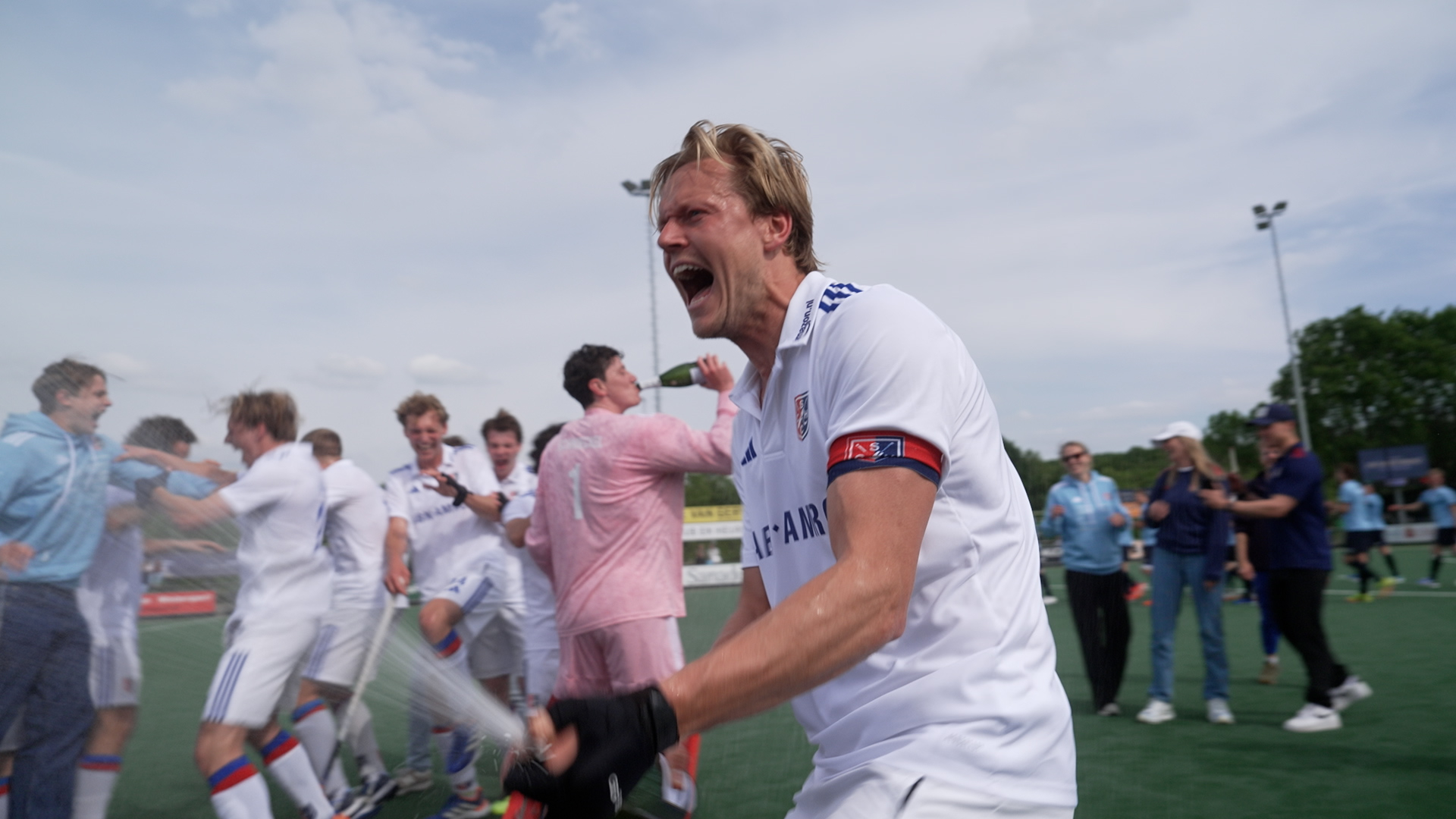 Hockeyers SCHC trots op titel en promotie: 'Heel verdiend'
