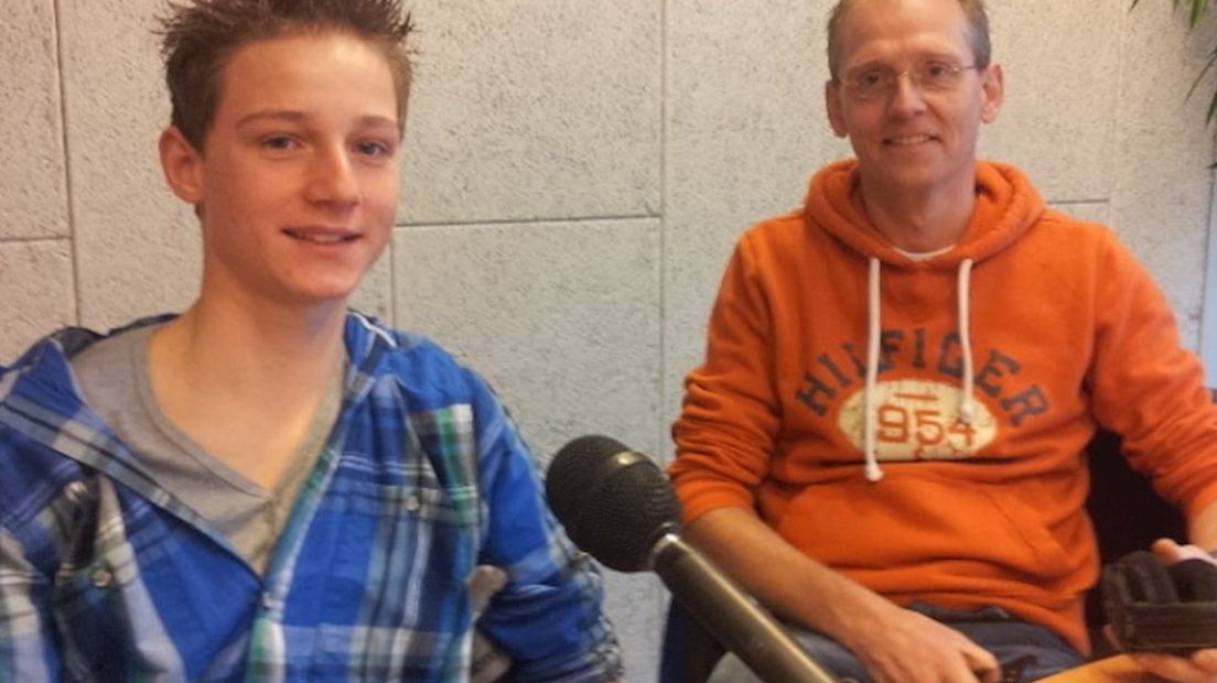 Interview op de radio