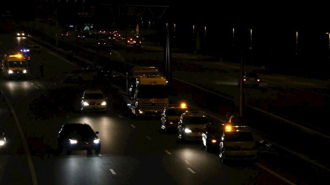 A35 bij Borne afgesloten na ongeluk