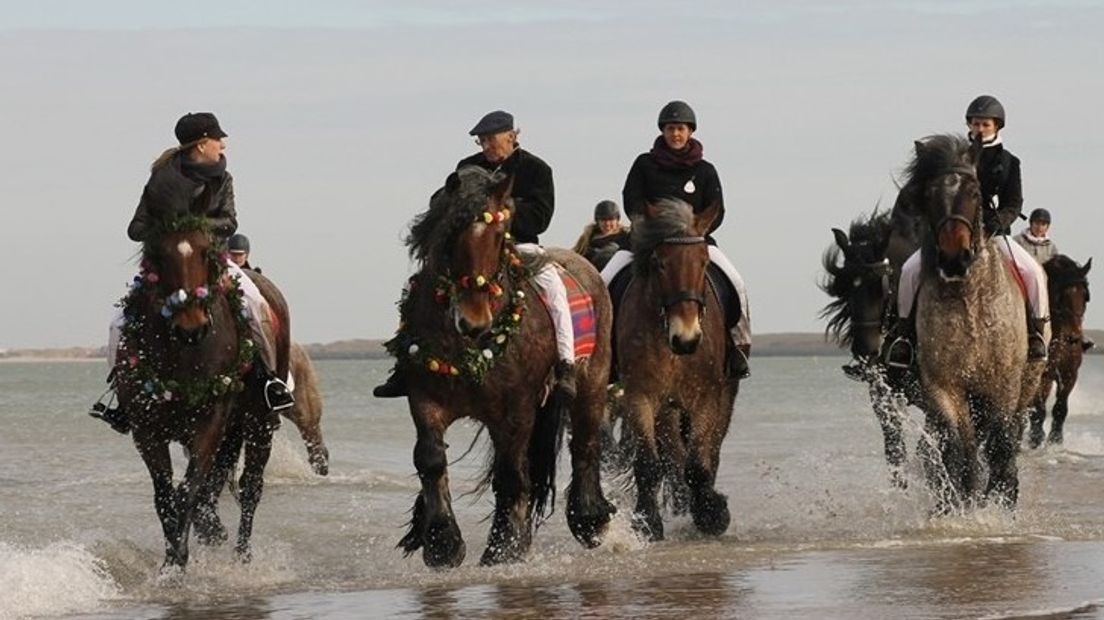 Straô rijden op Schouwen-Duiveland