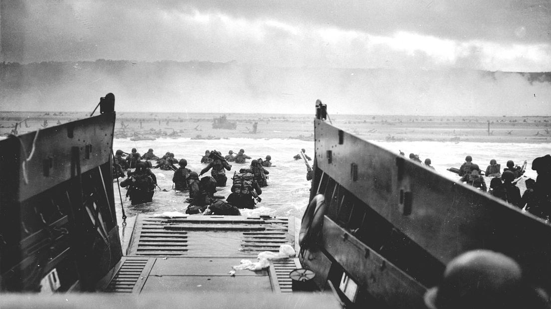 Omaha Beach - foto publiek domein