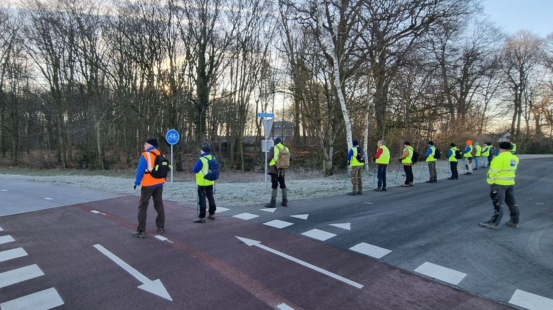 De start van de zoektocht