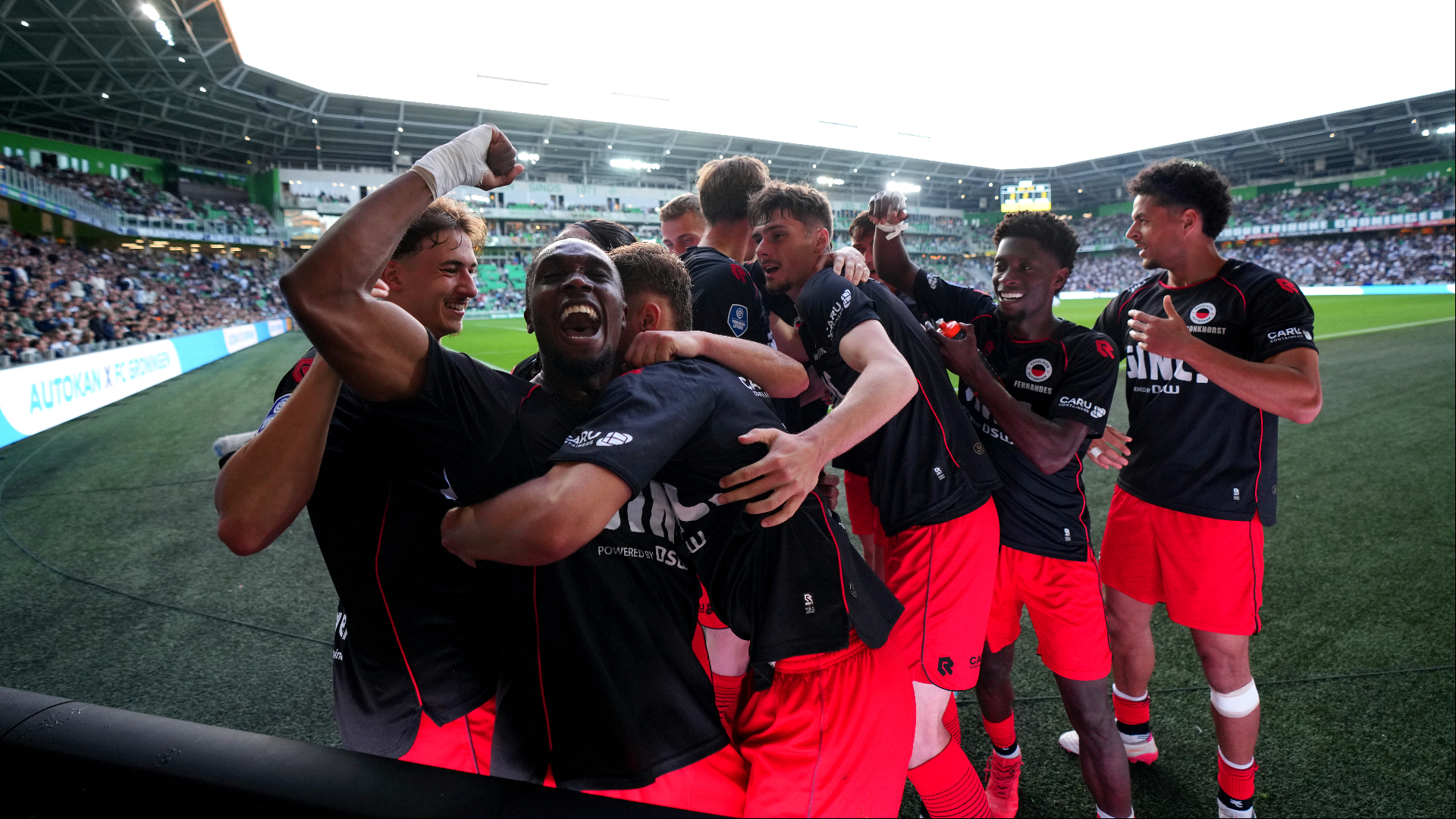 Excelsior gaat los na late treffer Gyan de Regt