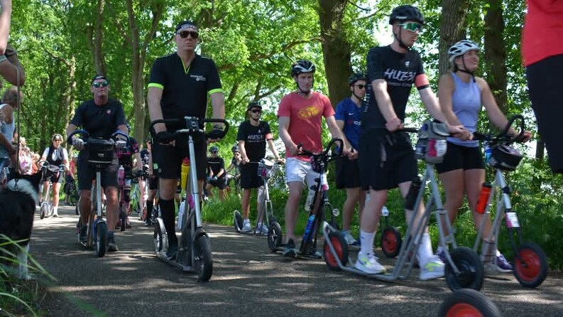 Het traject is hetzelfde als bij de Fietselfstedentocht
