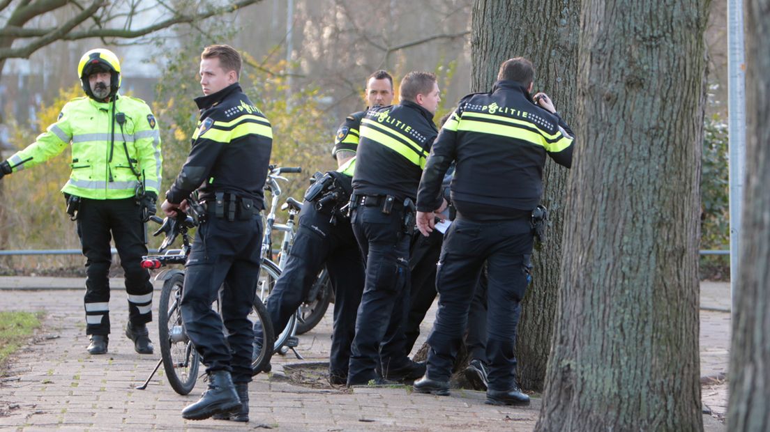Arrestatie op De Dreef in Den Haag