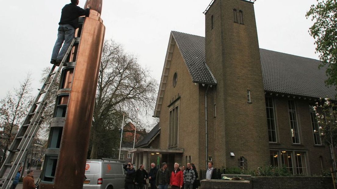 Kunstwerk het Vrijheidsvuur.