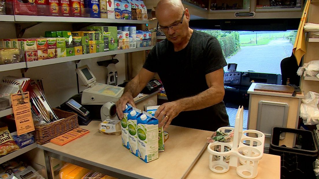 'Ik hang de pakken melk nog aan de deur'