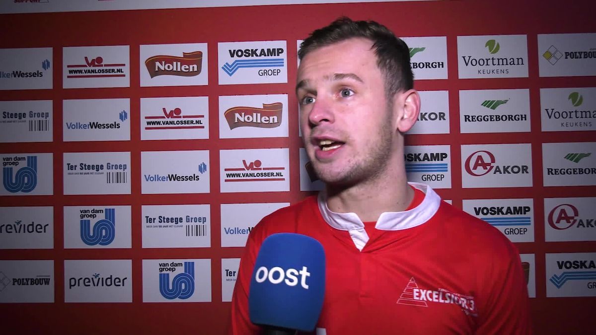 Kevin Peppels na zege Excelsior'31: 'Als je 3-0 wint mag je er wel een klein feestje plaatsvinden'