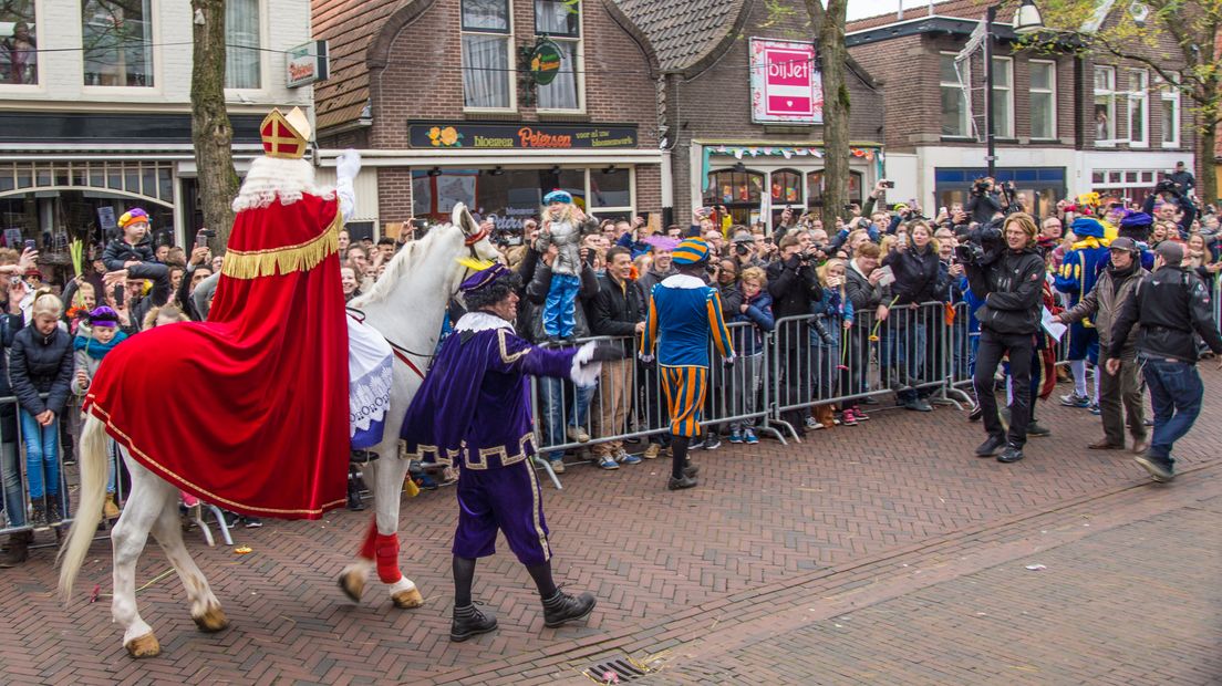 Sinterklaas komt vandaag ook weer naar Drenthe (archief RTV Drenthe)