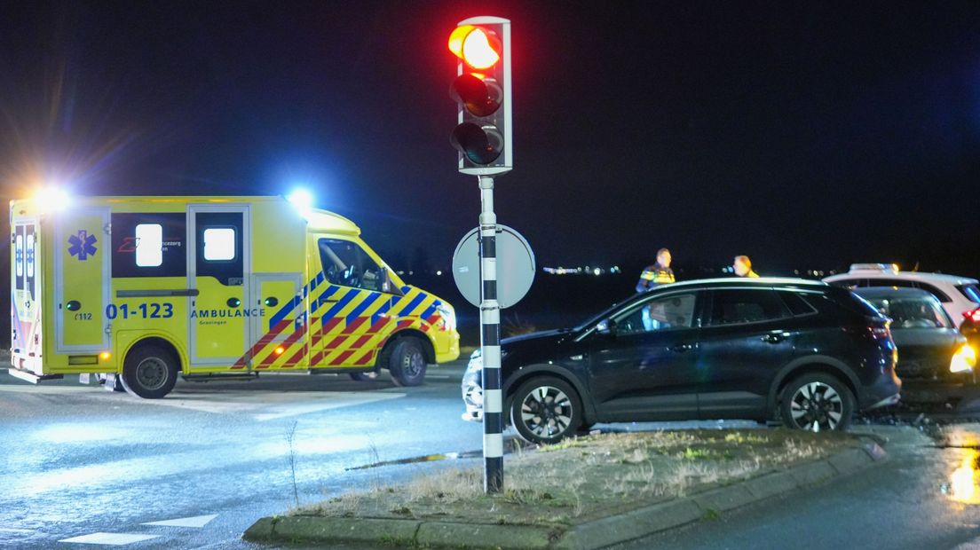 Bij het ongeval waren twee auto's betrokken