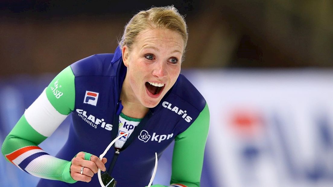 Achtereekte na haar superrace in Berlijn