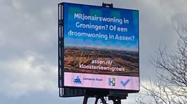 Assen steekt de draak met Groningen: Hier geen miljonairswoning, maar wel een droomwoning