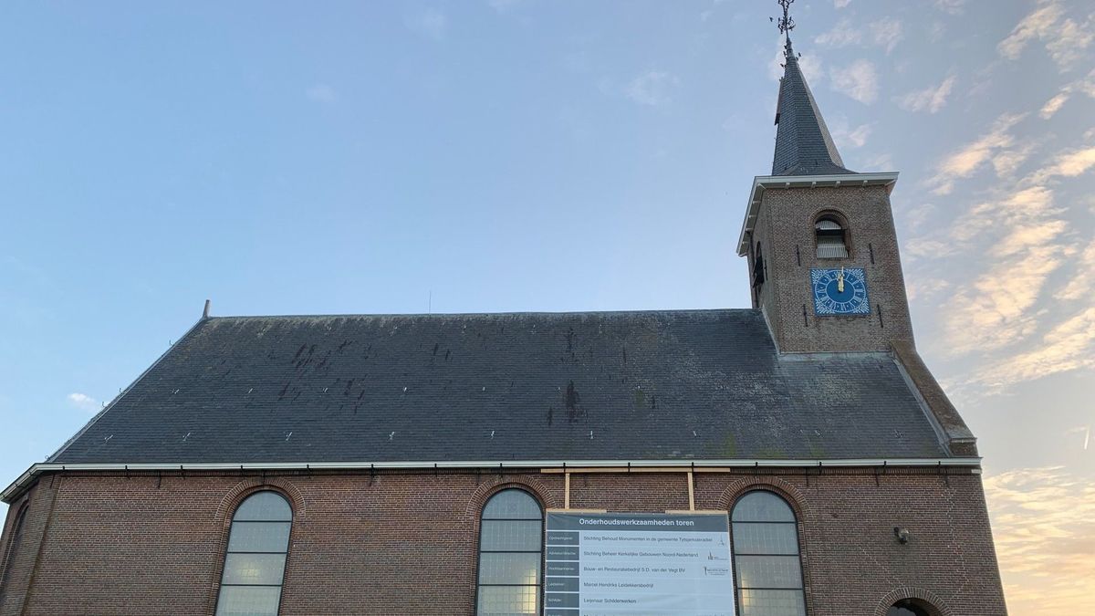 Haan komt na restauratie terug op kerktoren van Ryptsjerk
