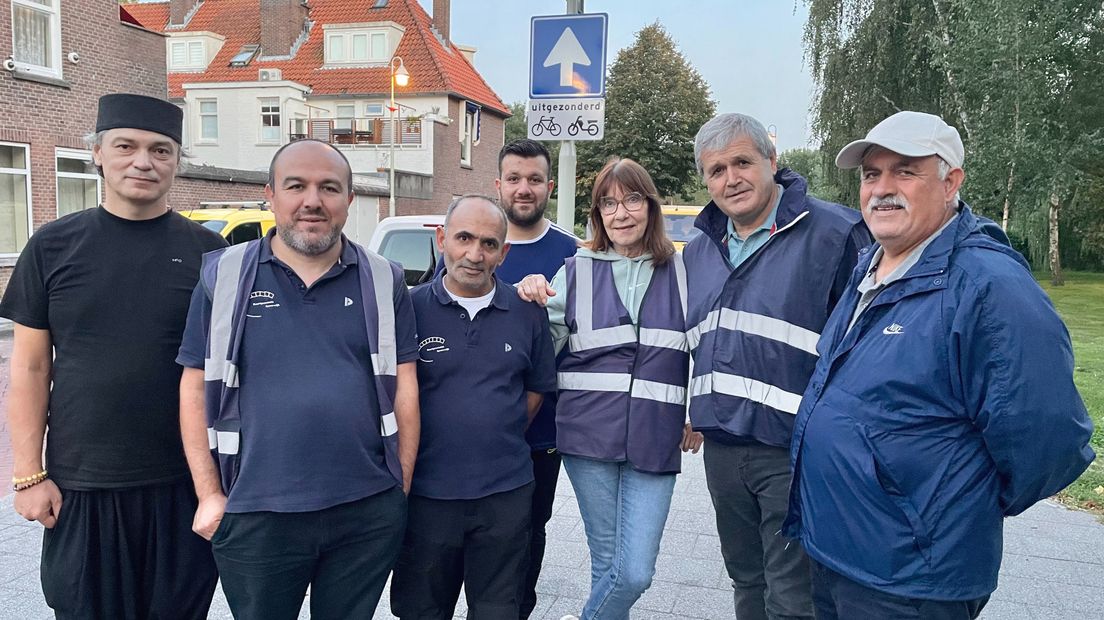 De vrijwilligers van buurtpreventieteam Spoorwijk
