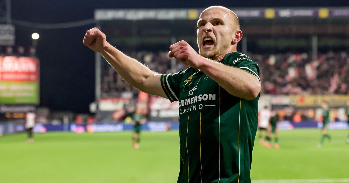Ado Den Haag Periodkampioen FC Emmenに勝利した後