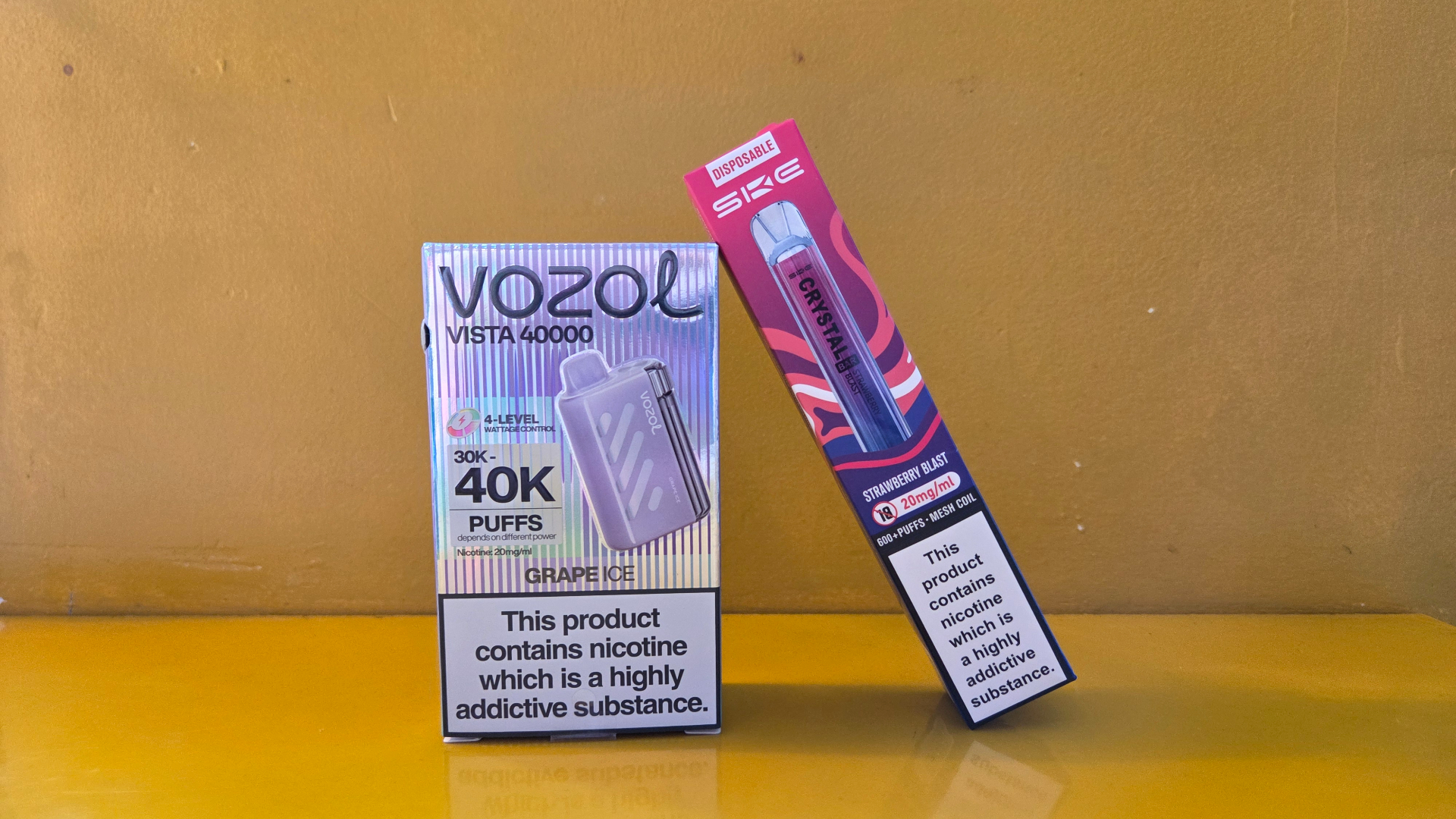 Rijnmond kocht gewoon in de winkel illegale vapes met een smaakje