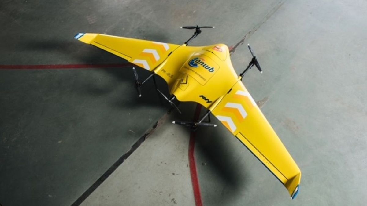 Ruim 800 vluchten: medische droneproef tussen Meppel en Zwolle gaat door
