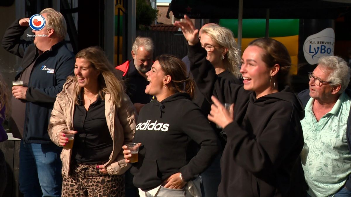 Met eieren gooien in Dronryp