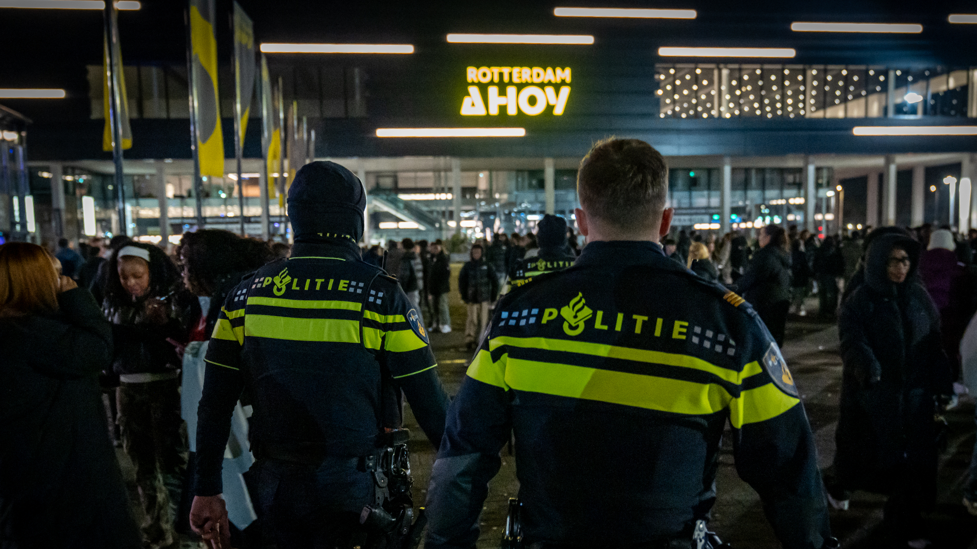 De steekpartij was na afloop van een concert van Broederliefde in Ahoy