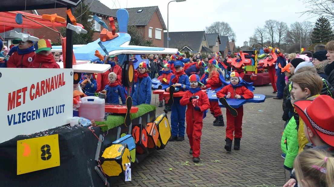 Perfecte weersomstandigheden tijdens optocht Albergen
