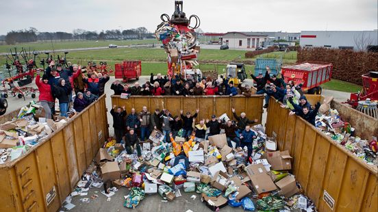 Na 67 jaar mag er hier geen oud papier meer opgehaald worden