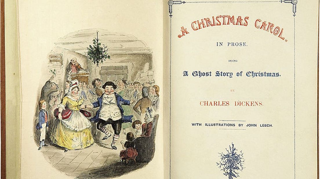 Charles Dickens, A Christmas Carol (Rechten: Wikimedia Commons)