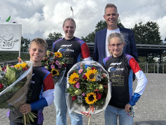Rapid Wheels uit Klazienaveen brengt drie nationale jeugdkampioenen voort