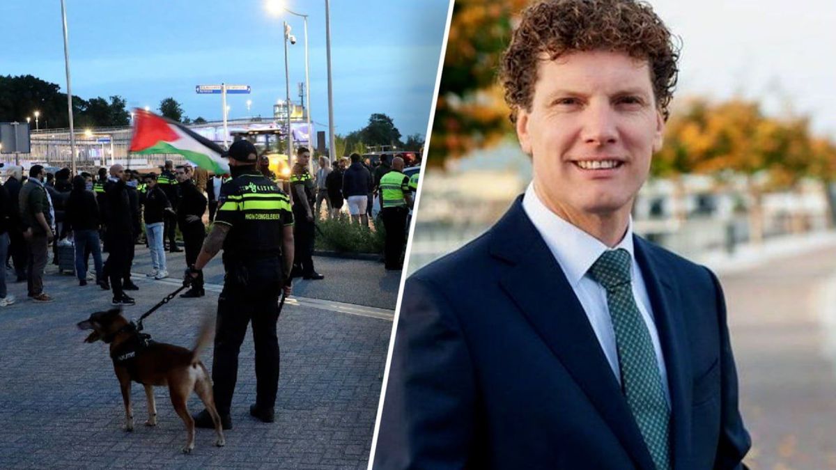 Burgemeester Barneveld in gesprek met ambassadeur Israël