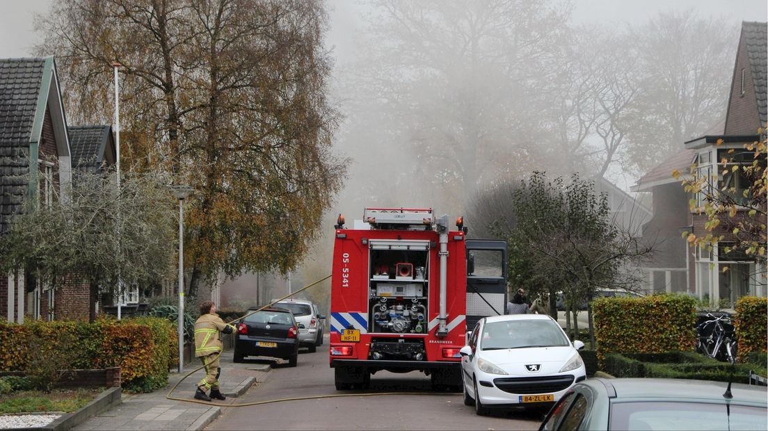 Brandweer aan de slag