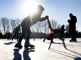 Weeronline: schaatsen op opgespoten natuurijsbaan zekerheid