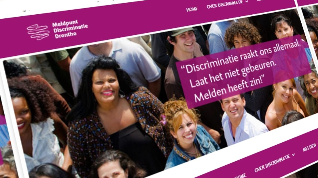 Er kwamen minder meldingen binnen van discriminatie (Rechten: meldpuntdiscriminatiedrenthe.nl)