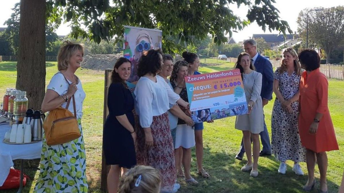 Geld voor zorgproject bij speeltuin Scherpenisse