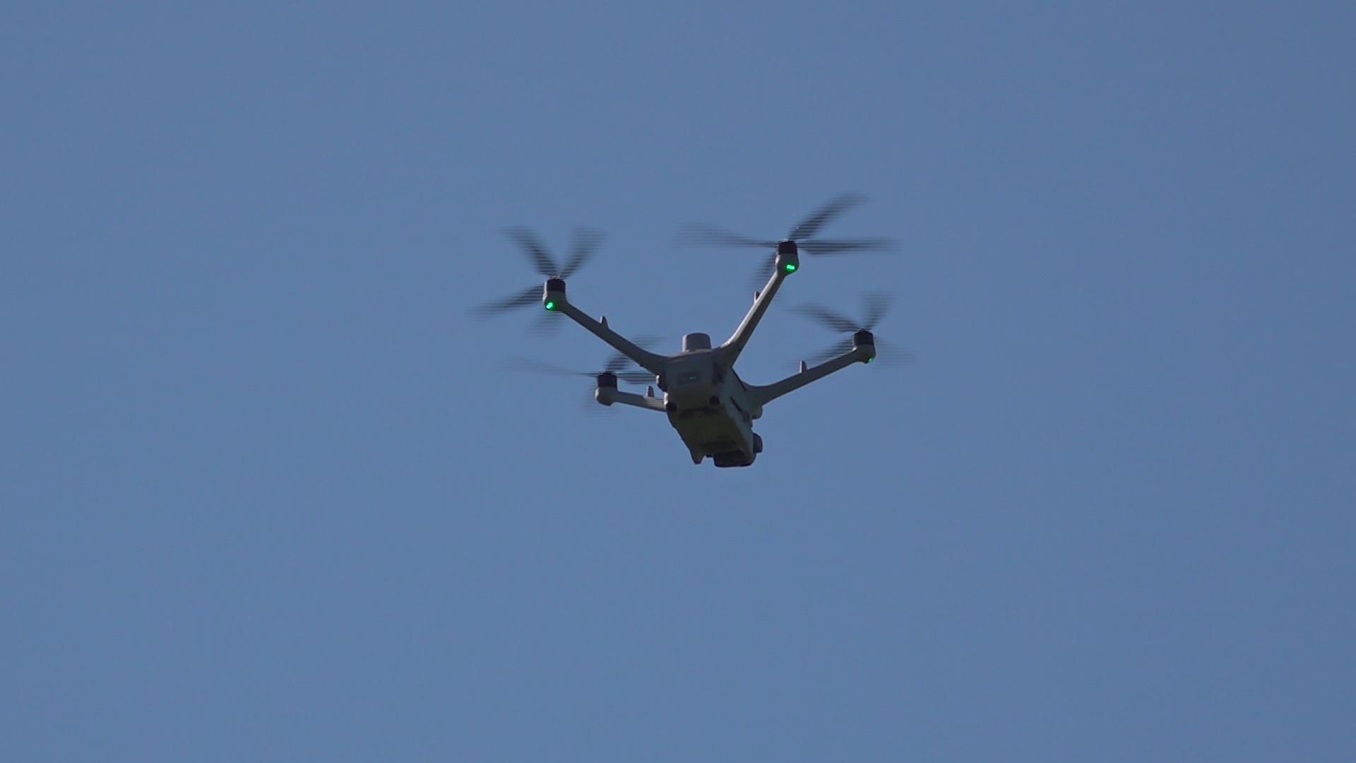 Mei de kombinaasje fan AI en in drone fine je mear nêsten