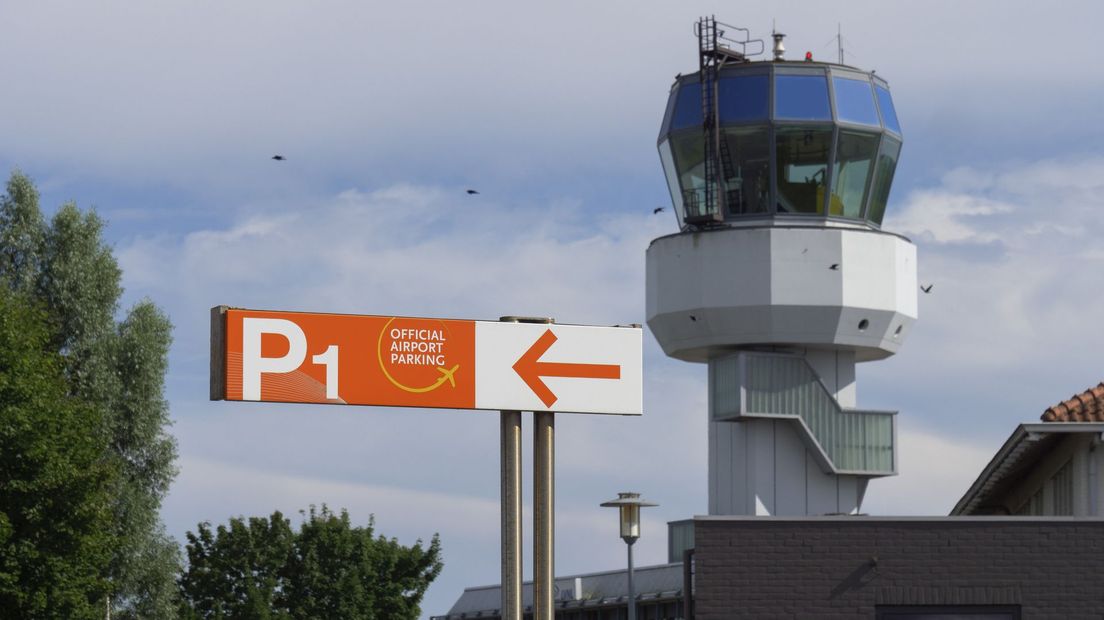 Groningen Airport Eelde - stock