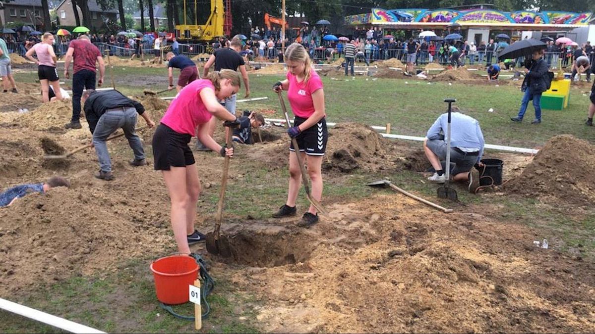 Duo Lugtenberg en Holtmaat wint NK gatgraven Luttenberg