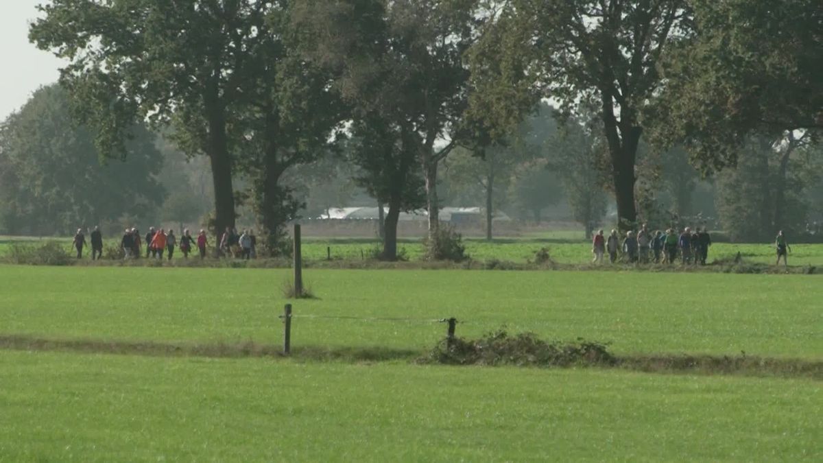 Sallandse Wandelvierdaagse dag drie: Luttenberg