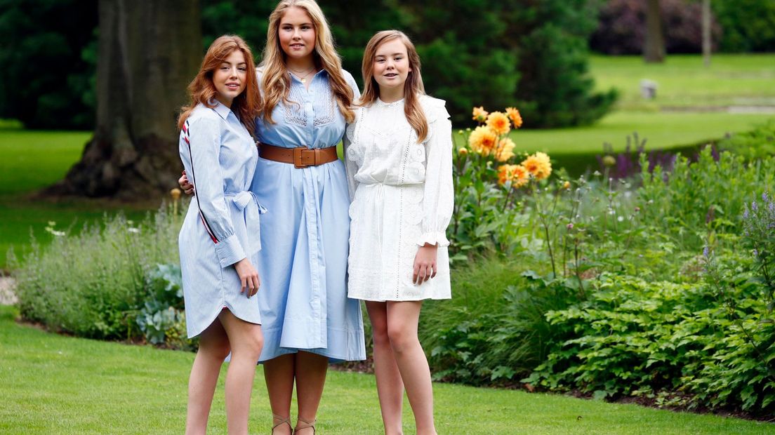 Prinses Alexia, prinses Amalia en prinses Ariane